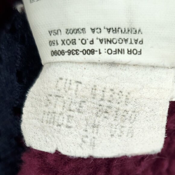 VTG Patagonia Lightweight Synchilla Fleece Vest S Plum/Purple - Picture 15 of 16